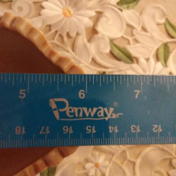 Vintage Fenton small pedestal bowl dish - slag glass ???? - Picture 4 of 8